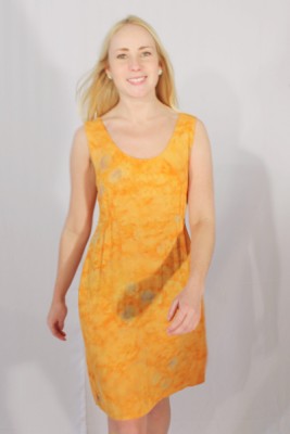 Klänning Eleanor-orange